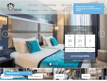 Tablet Screenshot of hotelprincemontmartre.com